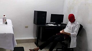 perverted doc jerks off after eyeing cute patient in kinky hospital roleplay