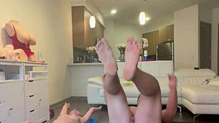shower cock suck after naked workout brings tears!