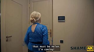 hey mommy, wanna join your son's best friend like this old czech milf?