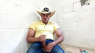 Yuri gaucho brazilian muscle bear blasts thick cock cumshot pov solo