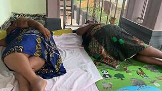 Two grannies share mature fun