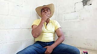Yuri gaucho brazilian muscle bear blasts thick cock cumshot pov solo