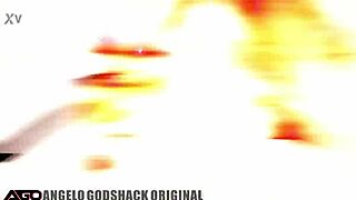 violeta grey's first hardcore gangbang with dvp dpp creampie