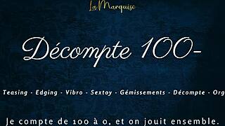french joi countdown audio guides your jerk off session step by step