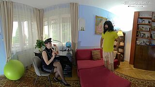 Mature Police Lisa Pinelli's Pussy Ravaged by Hung Prisoner