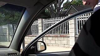 jacky joy picks up hitchhiker for wild ass and tits pounding