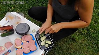 wild vacation outdoor sex compilation