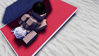 Caught Roblox Slut Bent Over Beach?