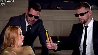 secret agents dp kiara lord after she deepthroats both cocks 💦🔥