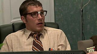 Super Sexy Slut Anal Fucked Rough on Office Desk!