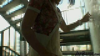 i crave that hardcore creampie from japanese milf's big tits