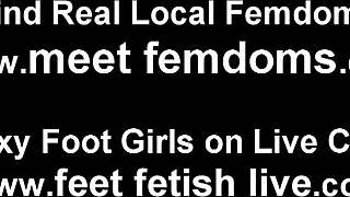 we make her worship our feet good
