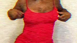 my darkchocolatebarbie ass shakes wildly in this hot compilation