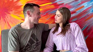 pretty muscular brunette college kisser teaches deep techniques