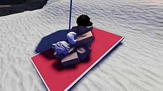 Caught Roblox Slut Bent Over Beach?