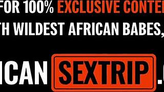 Amateur ebony teen's big ass stretched anal by huge cock pov doggystyle?