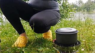 wild vacation outdoor sex compilation