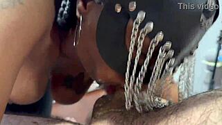 i love degrading this black whore with facefuck and rimming