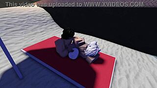 Caught Roblox Slut Bent Over Beach?