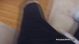 Stretching Turns Into Wild POV COCK Ride!