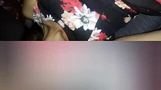 �ay qu� caliente! i touch myself in my boyfriend's car on peruvian streets, teasing him hard.