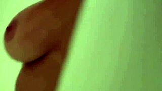 diamond gets nude wet wild shower pussy tease