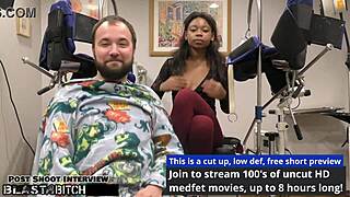 Minnie Rose overwhelmed by doctor's massive cum blast
