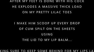 goddess ts size 9.5 feet footjob massive cum load
