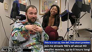 Minnie Rose overwhelmed by doctor's massive cum blast