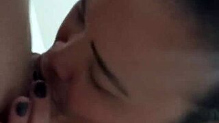 skinny latina big ass spanked thong aside
