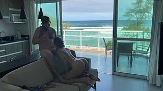 beach heat has me squirting wildly on bandido's cock