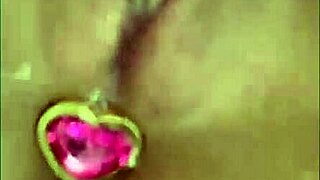 hot morning anal plug masturbation feels so good