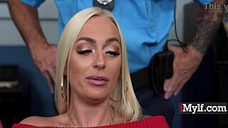 busty blonde shoplifter elana bunnz fucked hard
