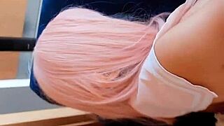 young athletic teen loves deep backdoor pounding till she cums hard 💦
