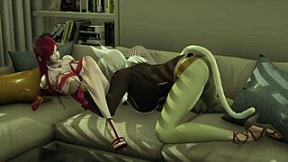 Hilda Ghislaine Bold Futanari Lesbian Clash