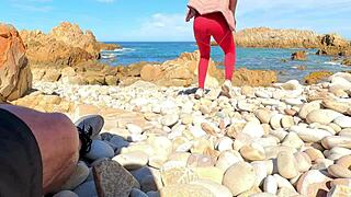 wanna lick sugardaddy cum off my tongue beachside