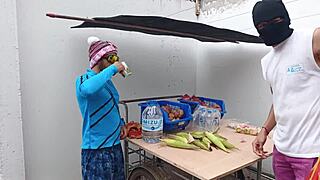 Salesman Pounds Hot Latina Hard
