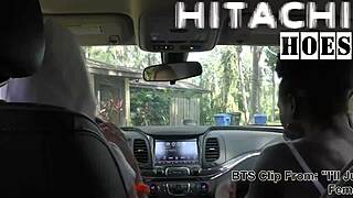 Why Rina Arem Masturbates with Hitachi Wand in Car