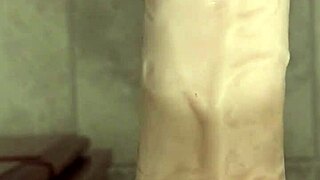 hey, this dildo fucks my wet hairy pussy so good in shower