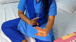Kajal punished hard pussy fucked cock sucked in garage