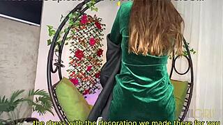 Perfect Redhead Cintia Lara Flaunts Curvy Body Pov