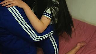 mexican schoolgirl skips class for homemade anal creampie fun