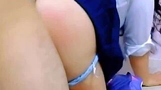 professor breaks innocent latina's tight ass real amateur homemade