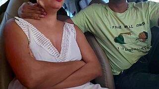 best friend gf takes big cock anal deep in car pov