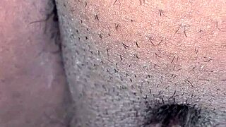 big ebony natural tits oiled shaved closeup licking sucking domination