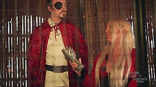 Geek louise lee gets horny during ttrpg, begs for anal ride?