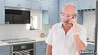 older dilf pounds petite teen lola valentine doggystyle