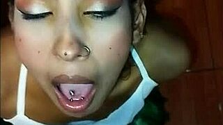 ROSSY EBONY TRIES SEXY LINGERIE THEN GETS FULL FUCK