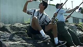 czech anal slut rides hardcore outdoors cumming on asshole!