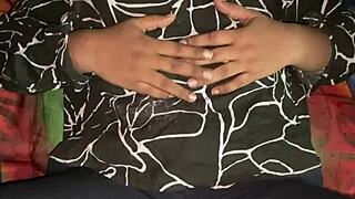 exotic indian ranch girl squirts from tight pussy hammering